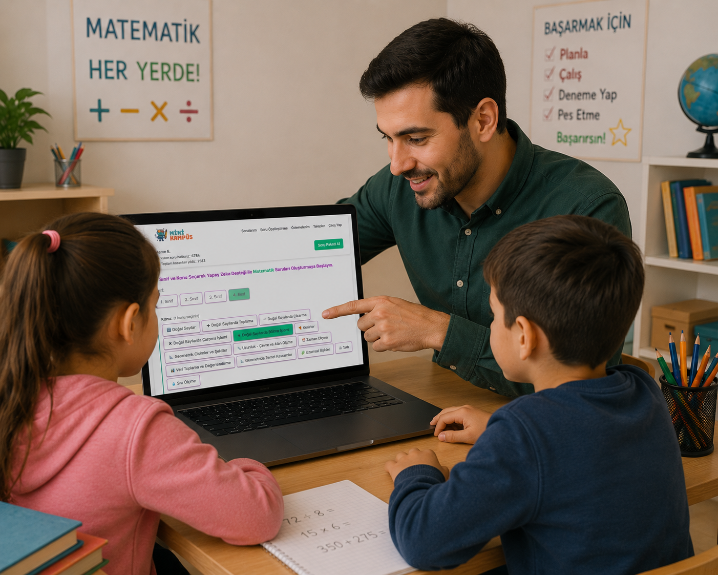 İlkokulda En Çok Çalışılan 10 Matematik Konusu